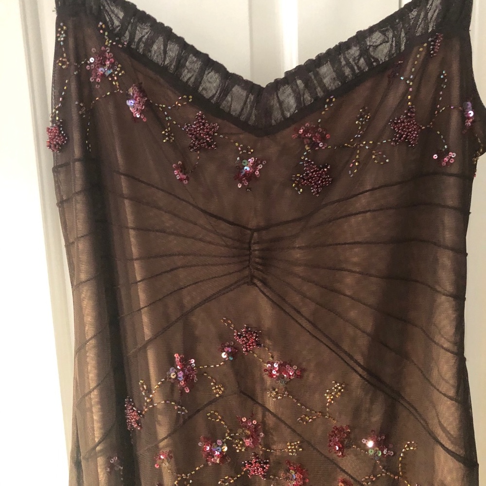 BCBGMaxAzria Dress Sequins & Beads